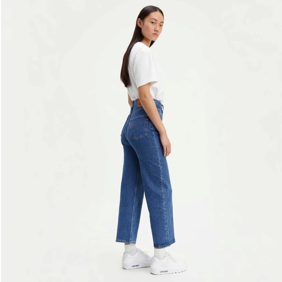 Levi's Denim - RIBCAGE STRAIGHT ANKLE WOMEN'S JEANS - Georgie Medium Wash
